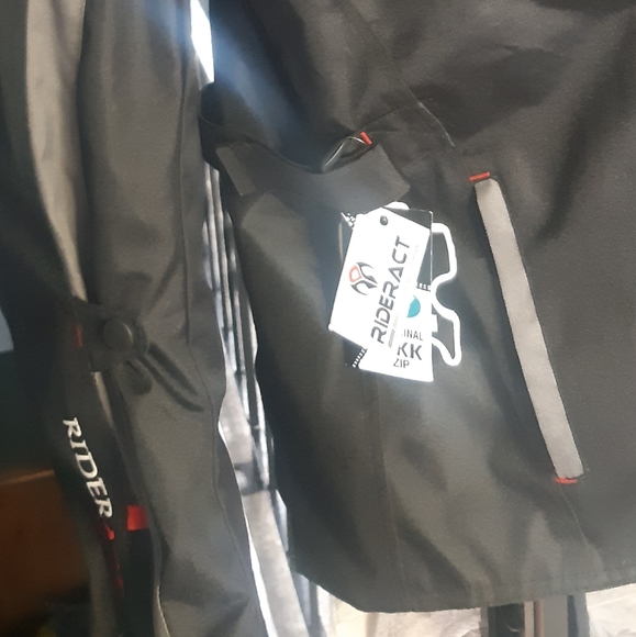 NEW, Motorcycle Jacket, RIDERACT Touring, Armoured Padded, Removable Liner, 3XL - Picture 5 of 6